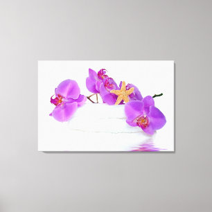 Orchid Reflection Canvas Print