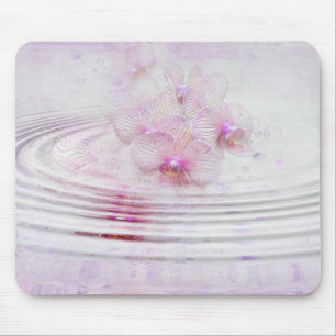 Orchid Ripples Mouse Mat