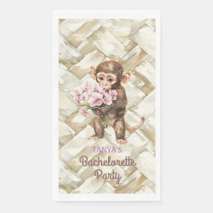 Orchid Spa Resort Monkey Napkin