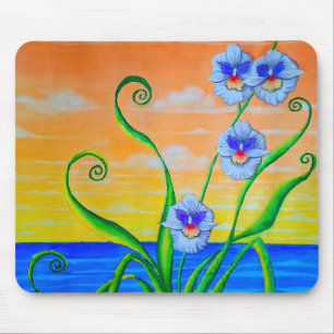 Orchid Sunset Mouse Mat