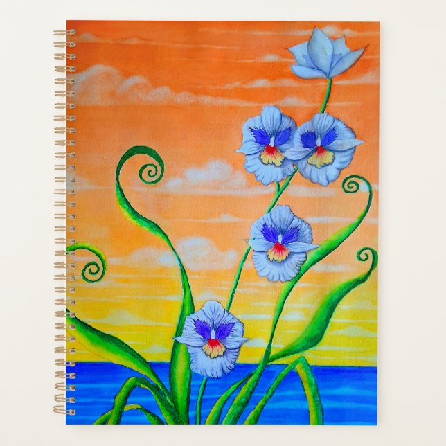 Orchid Sunset Planner (Front)