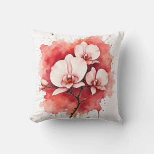 Orchid Throw Pillow