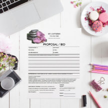 Orchid Tranquillity Proposal Form