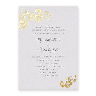 Orchid Vows Ivory Formal Classic Formal Wedding