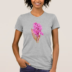 Orchid watercolour art pink purple t-shirt