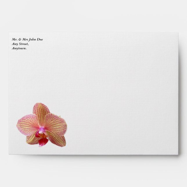 Orchid White Envelope (Front)