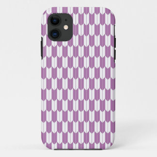 Orchid & White Japanese Yagasuri iPhone 5 Case
