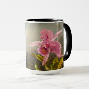 Orchid with Two Hummingbirds Heade Mug