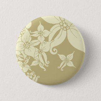 Orchids 6 Cm Round Badge