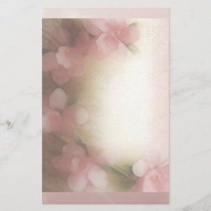 orchids and lace 1 dark stationery