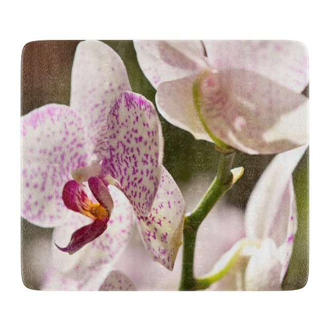 Orchids by Shirley Taylor Cutting Board (Front)