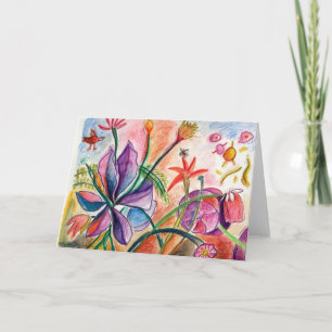 Orchids Card