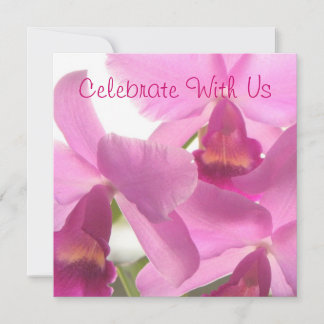 Orchids Celebration/ All-Occasion Invites