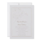 Orchids Elegant Frame Formal Elegant Tux Wedding