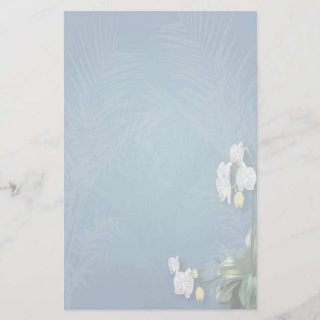 Orchids & Ferns Stationery (Front)