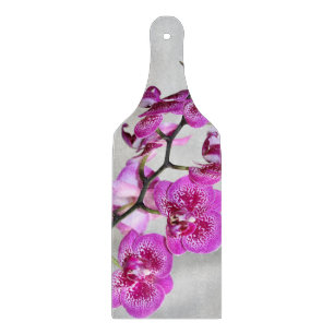 Orchids Glass Cutting Board