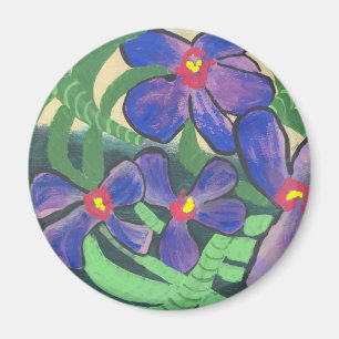 Orchids in Shade Magnet