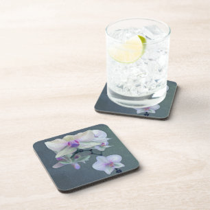 Orchids In Shades Of Purple Coaster