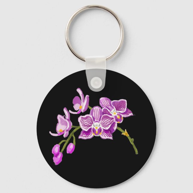 Orchids Key Ring (Front)