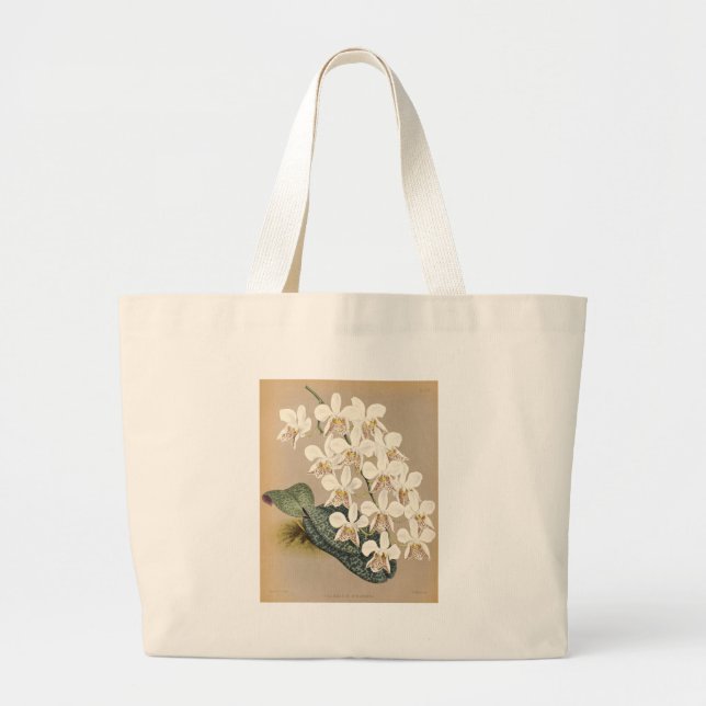 Orchids Large Tote Bag (Front)