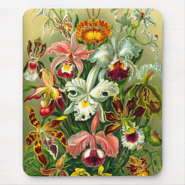 Orchids Mouse Mat (Front)