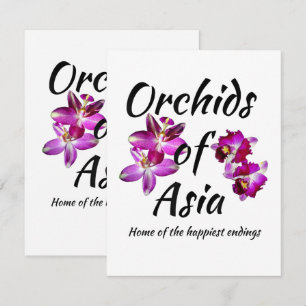 Orchids of Asia Announcement