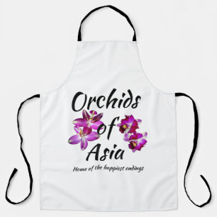 Orchids of Asia Apron
