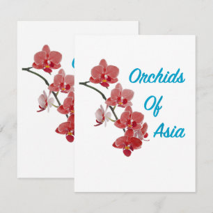 Orchids of Asia Day Spa Thank You Card
