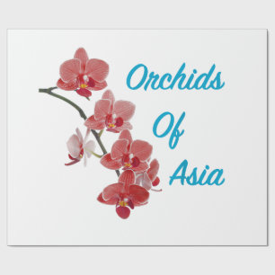 Orchids of Asia Day Spa Wrapping Paper