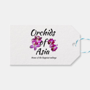 Orchids of Asia Gift Tags