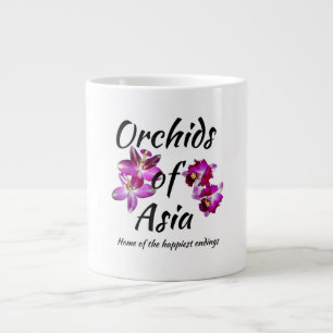 Orchids of Asia Large Coffee Mug