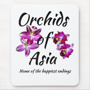Orchids of Asia Mouse Mat