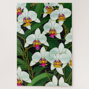 Orchids Painting 1014 piece Jigsaw Puzzle