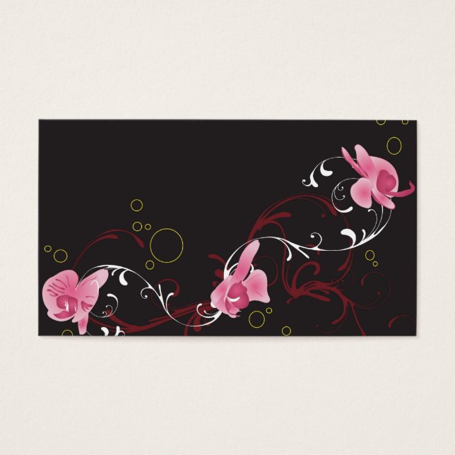Orchids Profile Card (Front)