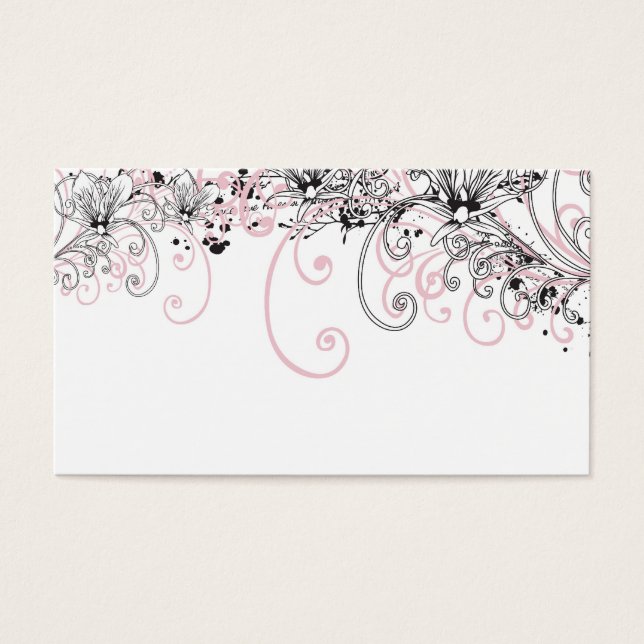 Orchids Profile Card (Front)