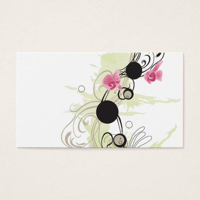 Orchids Profile Card (Front)