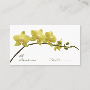 Orchids Special Occasion Place Card