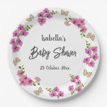 Orchids Tropical Butterfly Purple Pink