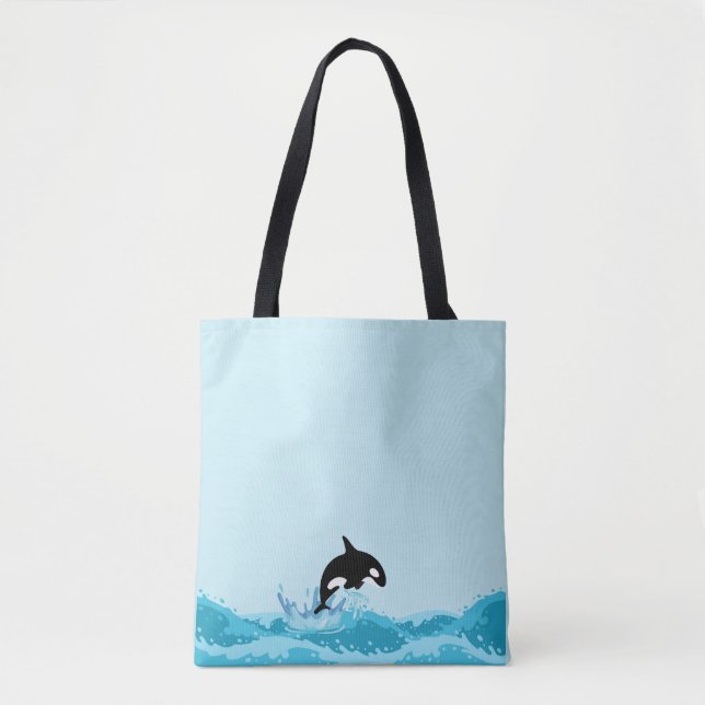 Orcinus Orca Tote Bag (Front)