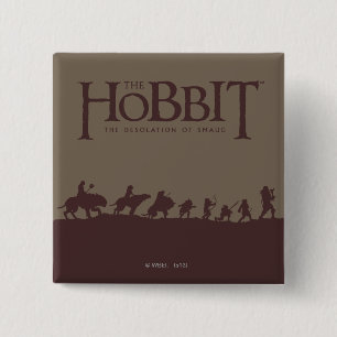 Orcs Graphic 15 Cm Square Badge