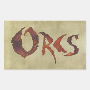 Orcs Rectangular Sticker