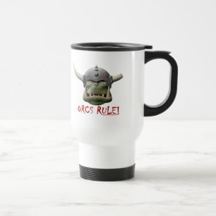 Orcs Rule! Travel Mug