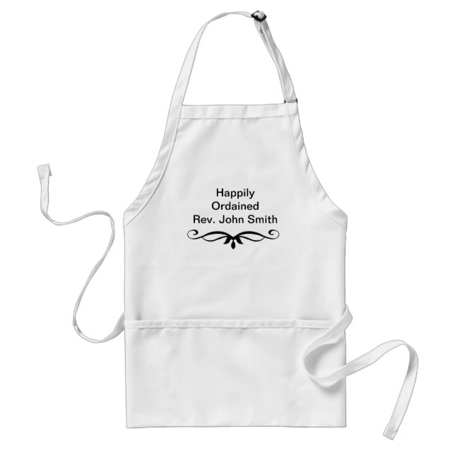 ORDAINED MINISTER GIFTS STANDARD APRON (Front)