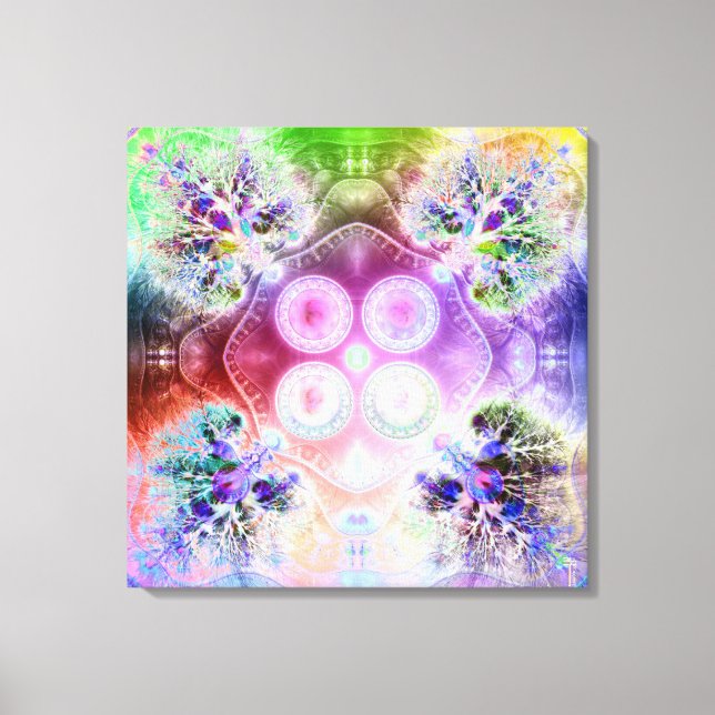 Order at the Root of All Chaos V3 Wrapped Canvas (Front)