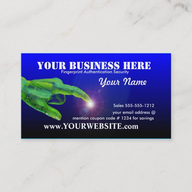Order me discount card (Front)