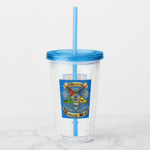 Order of Eastern Star Acrylic Tumbler