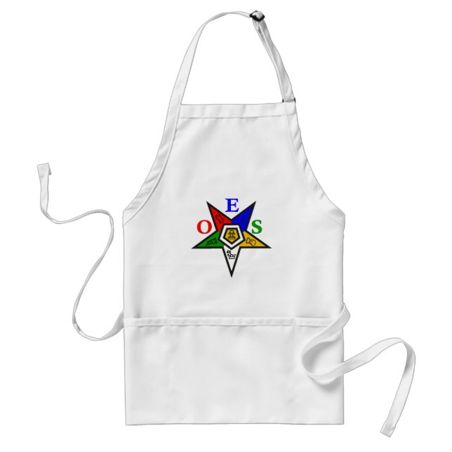 Order Of Eastern Star Adult Apron  (Front)