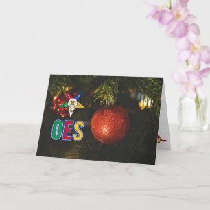 Order of Eastern Star Christmas Card
