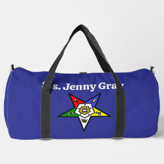 Order of Eastern Star Duffel Bag for OES