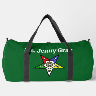Order of Eastern Star Duffel Bag for OES